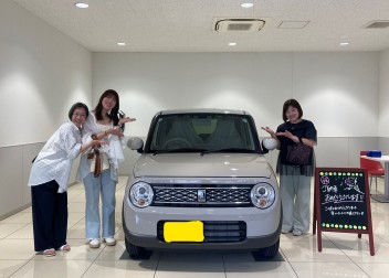 ラパン納車させて頂きました！